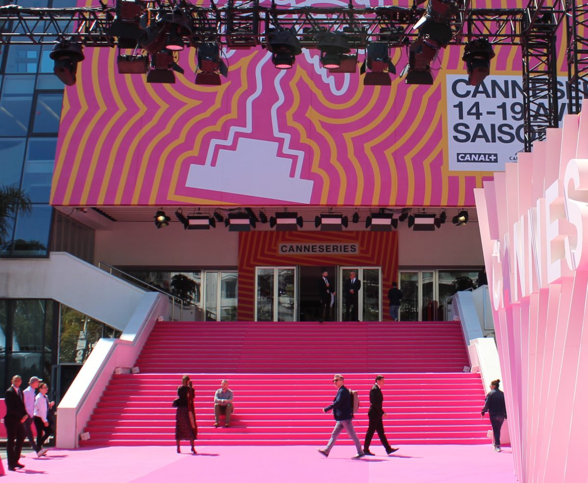 Canneseries, the world series festival takes place in Cannes at le
